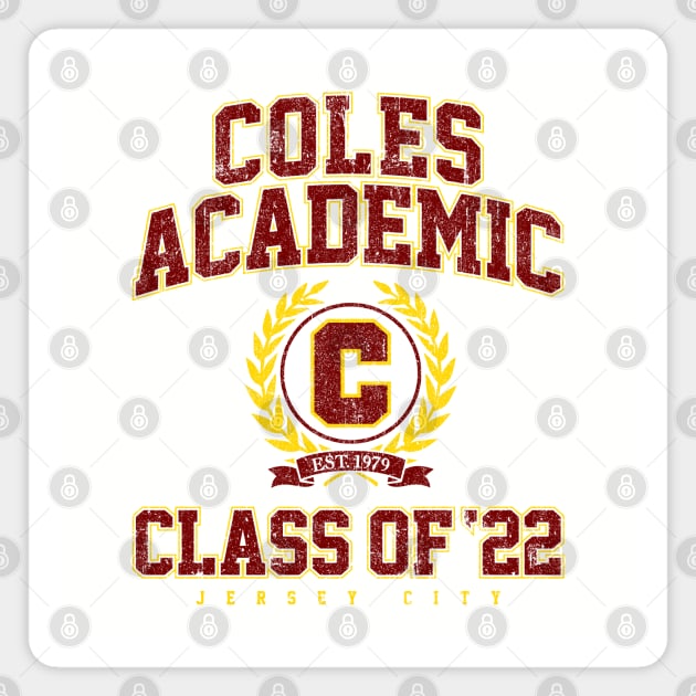 Coles Academic High School Class of 22 | Ms. Marvel (Variant) Magnet by huckblade